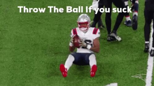 Jakobi Meyers Patriots Throwing The Ball GIF