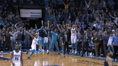 Jalen Brunson Celebration Historic Moment GIF
