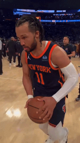 Jalen Brunson Celebration Moment Pure Joy GIF