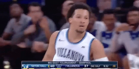 Jalen Brunson Celebration One Hand Up GIF