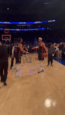 Jalen Brunson Celebration Star Is Born GIF