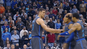 Jalen Brunson Celebration Teammates Favorite GIF