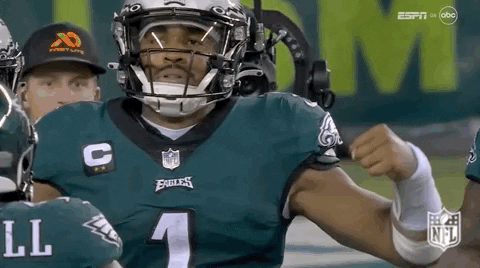 Jalen Hurts Football Strong Arms GIF