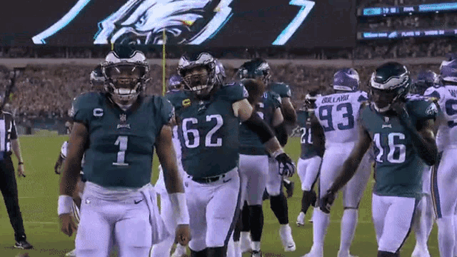 Jalen Hurts Go Eagles Dance GIF