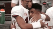 Jalen Hurts Hug Me GIF