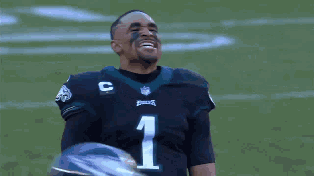 Jalen Hurts Laughing Out GIF