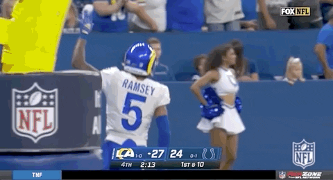 Jalen Ramsey Celebration Bump GIF