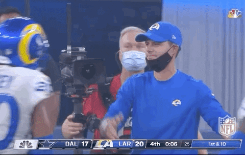 Jalen Ramsey Hugging Brandon Staley GIF