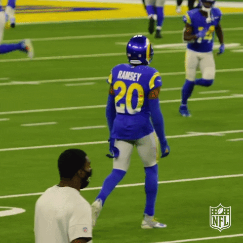 Jalen Ramsey Skipping GIF