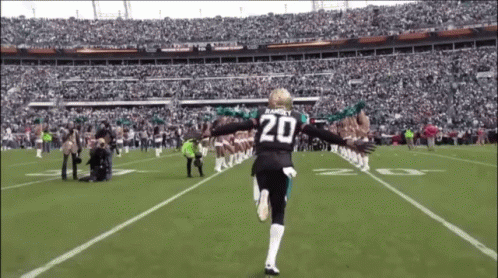 Jalen Ramsey Spreading Arms GIF