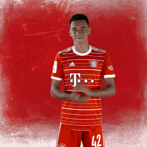 Jamal Musiala Clapping GIF