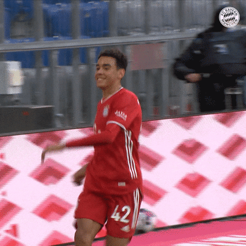 Jamal Musiala Football Celebrate GIF