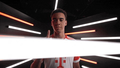 Jamal Musiala No Finger Sign GIF