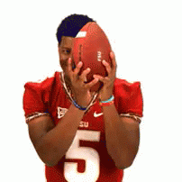 Jameis Winston Holding Football GIF