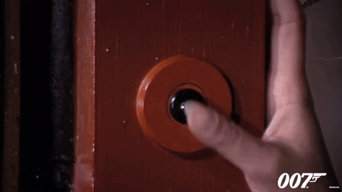 James Bond Flipped Over GIF