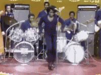 James Brown Dancing Like A Pro GIF