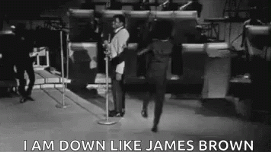 James Brown GIF