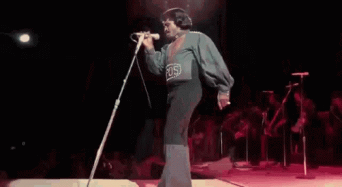 James Brown Doing Multiple Splits GIF