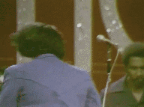 James Brown In A Soul Train Show Turnaround GIF
