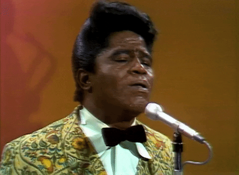 James Brown Medley Performing On Stage GIF