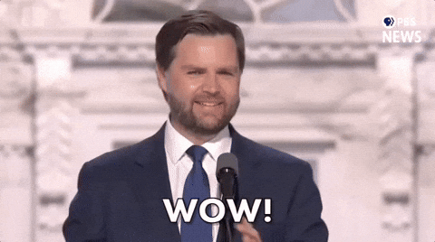 James David Jd Vance Amazed Wow GIF
