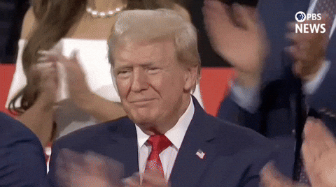 James David Jd Vance Donald Trump Shake Hands GIF