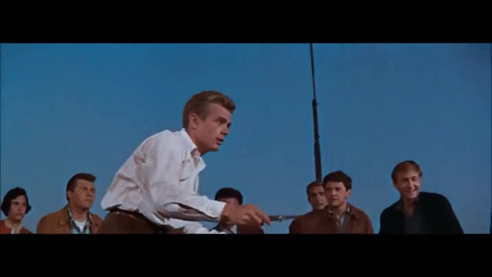 James Dean Knife Fight GIF