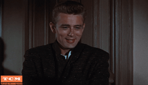James Dean Laughing Rebel GIF