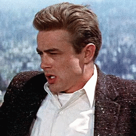 James Dean Sigh Annoyed GIF