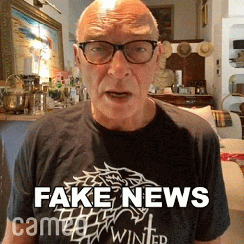 James Faulkner Fake News GIF