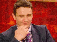James Franco Confident Smile GIF