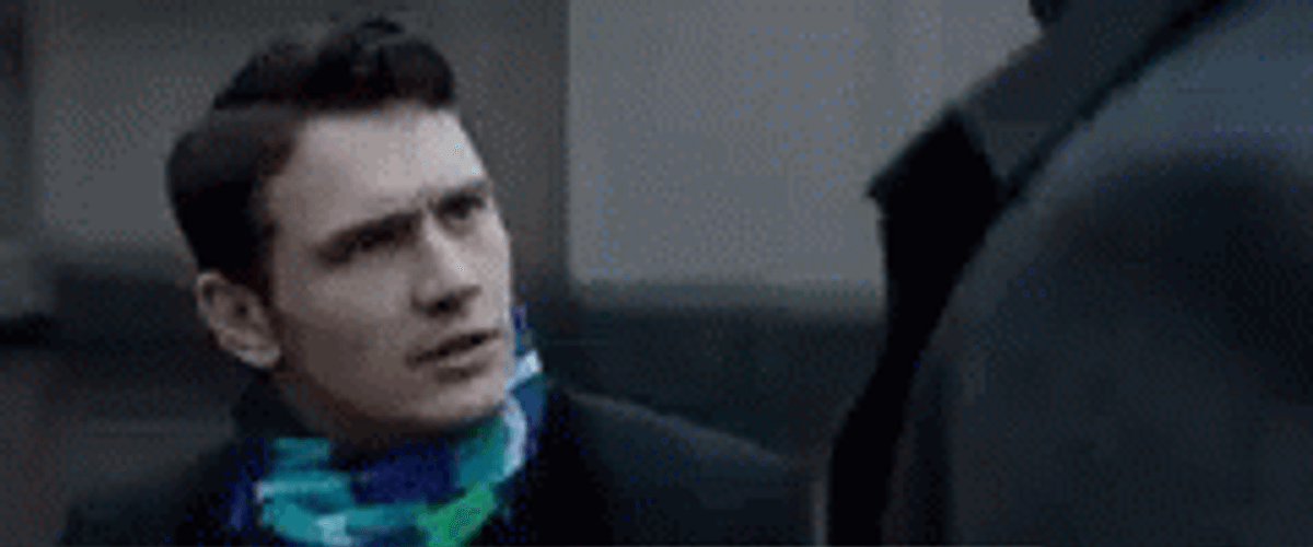 James Franco Excuse Me GIF