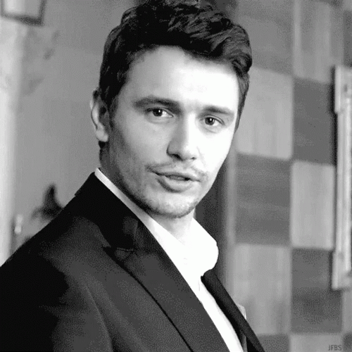 James Franco Flirting GIF