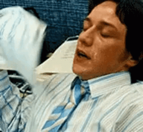 James McAvoy Nervous Sweat GIF