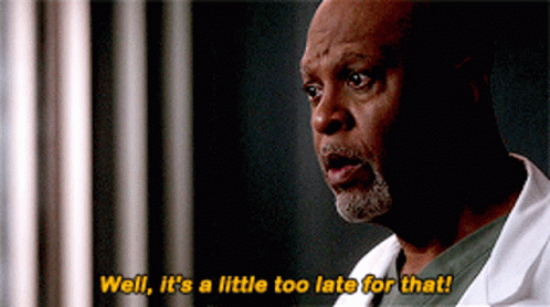 James Pickens Jr Little Too Late For That GIF