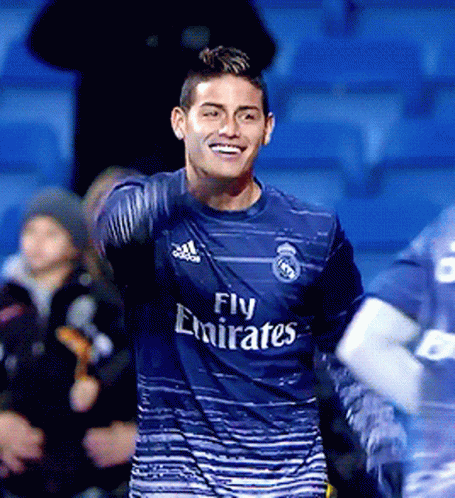 James Rodriguez Enjoy Running GIF