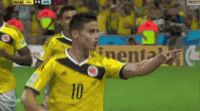 James Rodriguez Soccer GIF