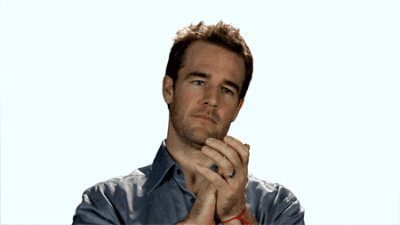 James Van Der Beek Unamused GIF