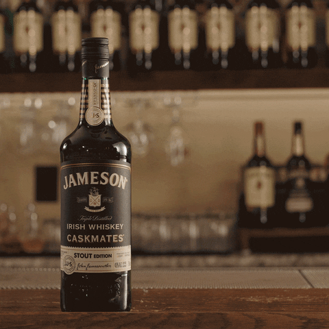 Jameson Caskmates Neat Whiskey GIF