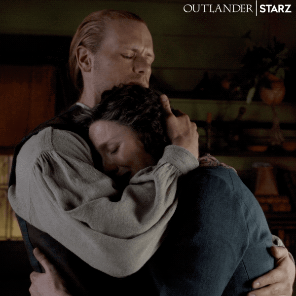 Jamie Fraser Shoulder Cry On GIF