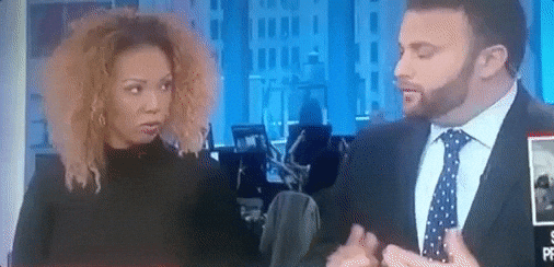 Jamilah Lemieux Side Eye Meme GIF