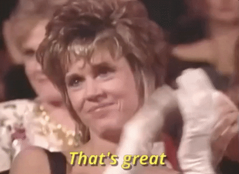 Jane Fonda Applause Good For Her GIF