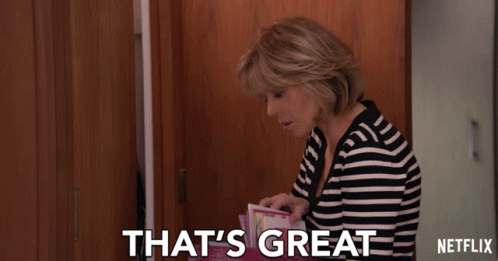 Jane Fonda That's Great Now Hang Up Phone GIF