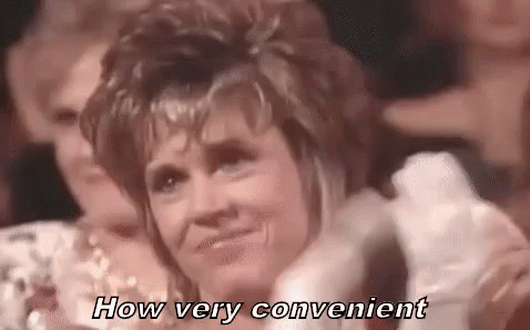 Jane Fondan How Convenient GIF
