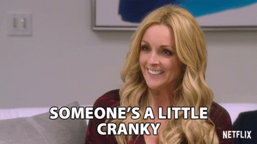 Jane Krakowski Grumpy GIF