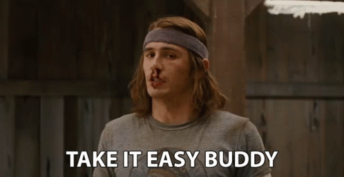 Janes Franco Take It Easy Buddy GIF