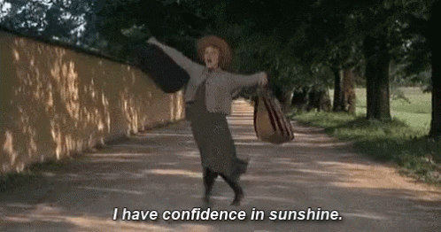 Janet Frame Confidence In Sunshine GIF