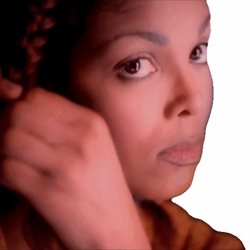 Janet Jackson Braiding Hair GIF
