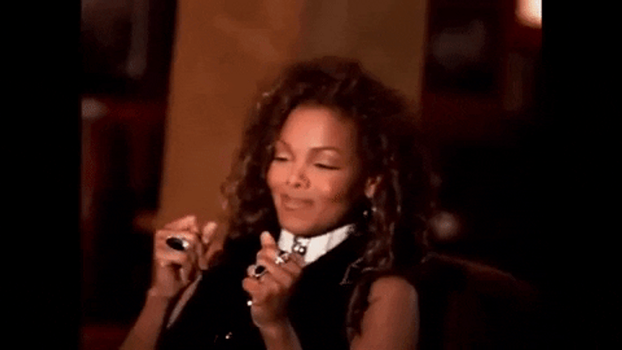 Janet Jackson Finger Snap GIF