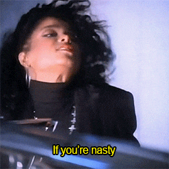 Janet Jackson If You're Nasty Kill You GIF